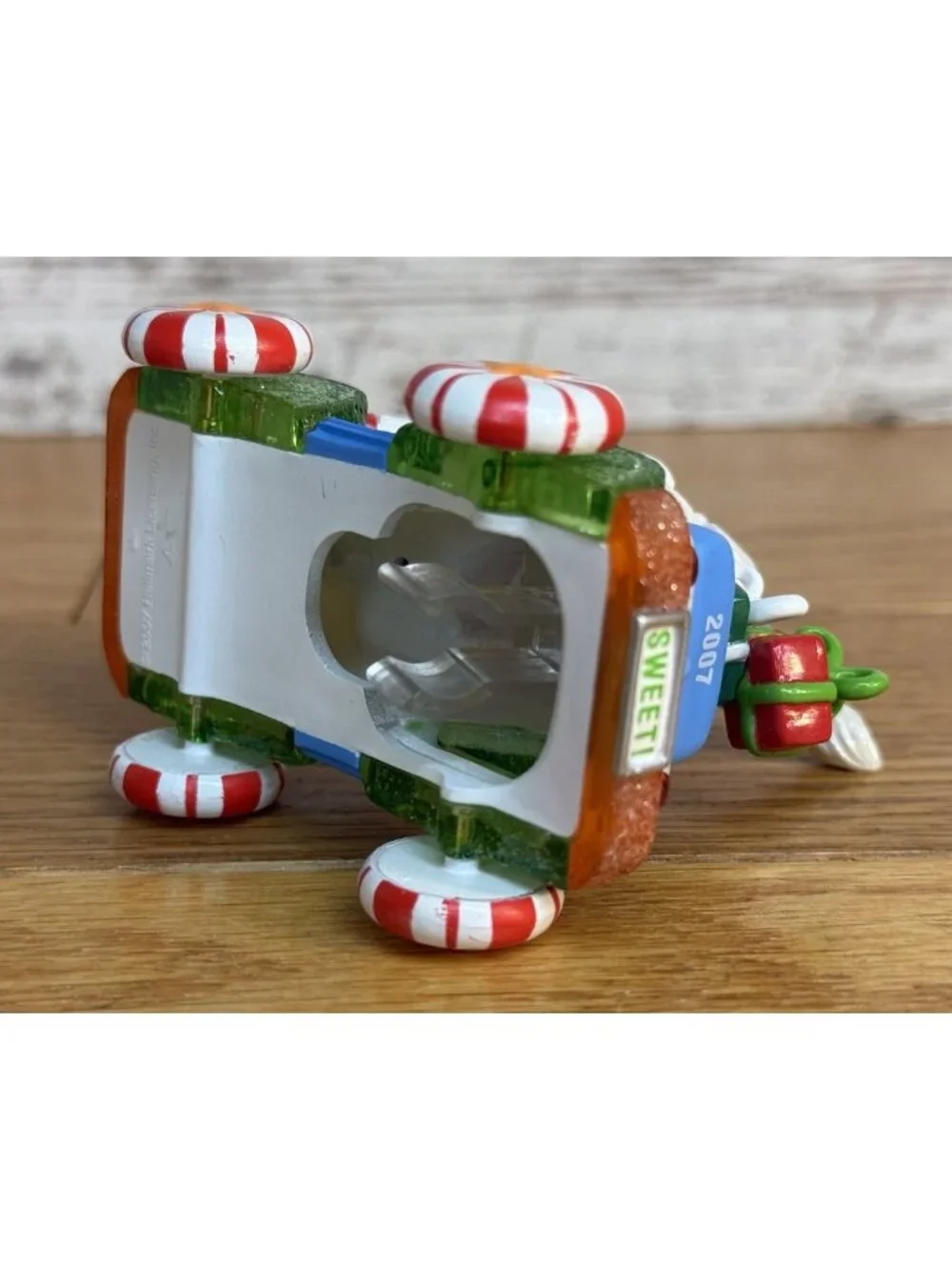 Hallmark Keepsake Ornament 2007 Santa's Sweet Ride Candy Car